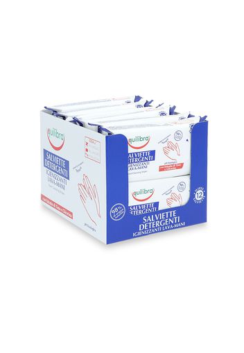 Salviette igienizzanti mani 12 pacchetti