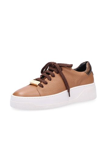 FAIRE Sneaker in pelle con inserto laminato suola 4,5cm