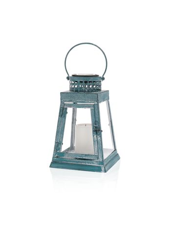 Blue Weathered lampada solare stile laterna