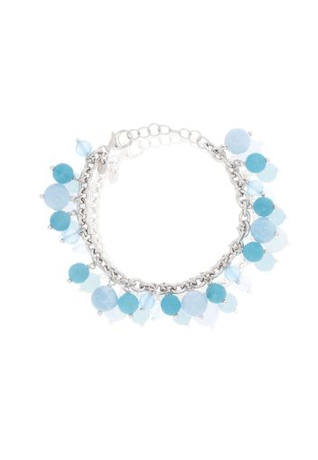 Bracciale in argento 925 charm pietre naturali