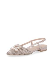 Sandali Slingback con dettaglio gioiello