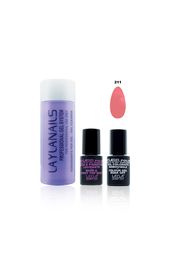 Smalto in gel, base coat e sgrassante unghie