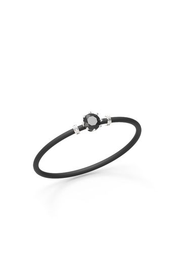 Bracciale in argento con silicone di ricambio