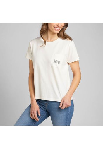 T-shirt in cotone con taschino