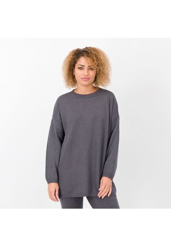 Blusa in maglia filato misto viscosa