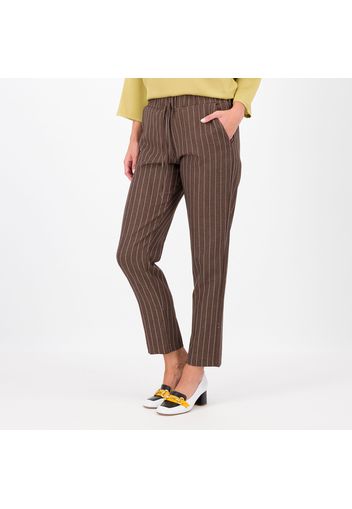 Pantaloni gessati jogger