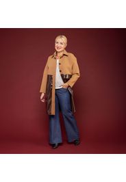 M’ama Cappottino in tessuto doppiato tecnico e tessuto spalmato