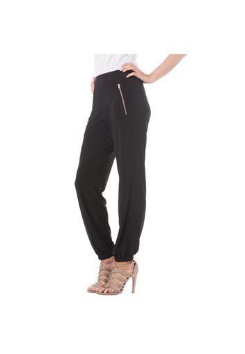 Pantaloni jogger con tasche con zip ed elastico al fondo
