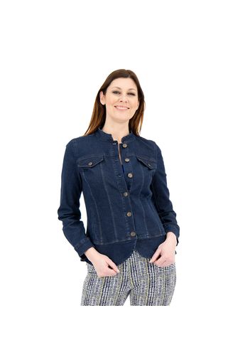 Giacca in denim di cotone stretch