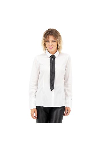 Camicia in popeline con cravatta