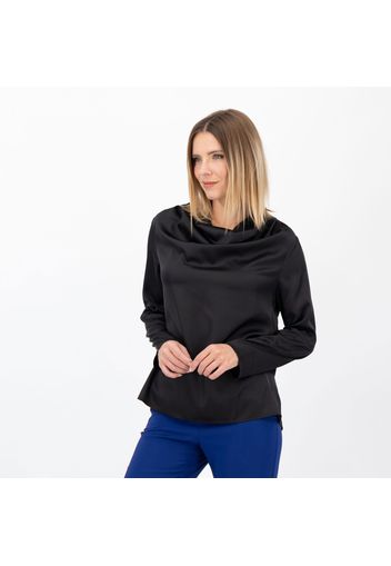 Blusa in raso semilucido