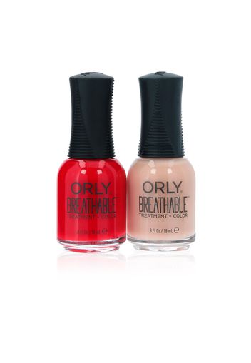 Breathable Duo Colore e trattamento Nude e Rosso intenso