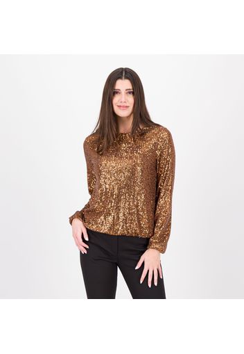 Blusa in paillettes