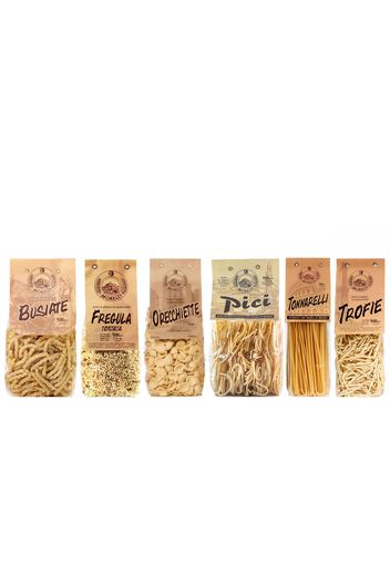 Set pasta in 6 diversi formati regionali