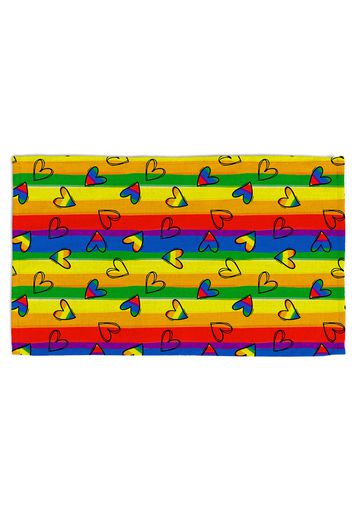 Arcobaleno Set 2 tovagliette americane in cotone panama