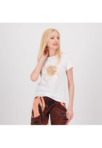 T-shirt maniche corte in cotone con stampa