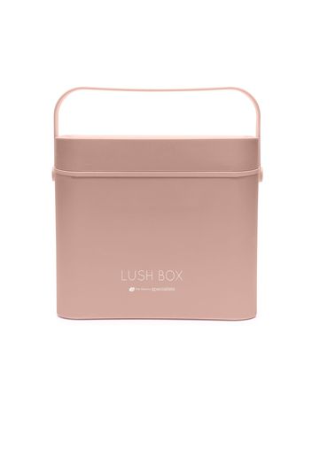 Beauty box con specchio a LED e vassoio portaoggetti