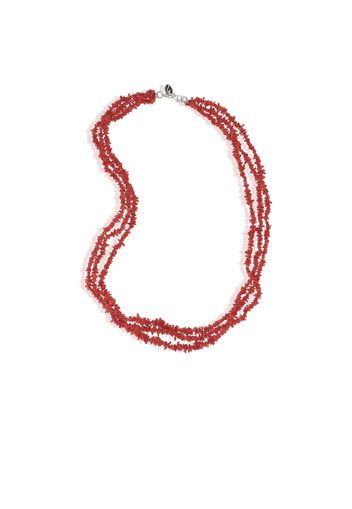 Collana made in Italy con corallo