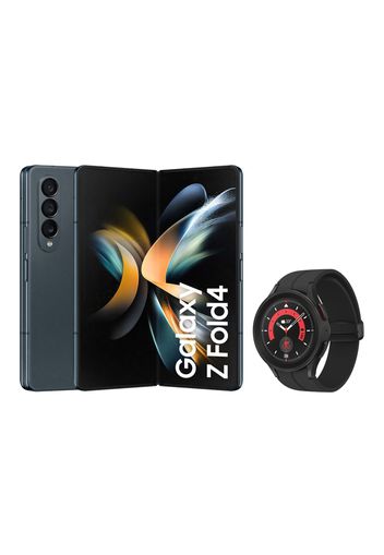 Samsung Z Fold 4& Galaxy Watch 5 ProDoppio display AmoledTripla cam 50 MPXRam 12GB,Rom 256GB