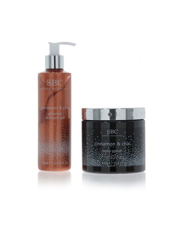 Cinnamon&Chai duo corpo: skincare gel e body polish