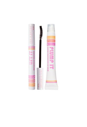 Mascara nero waterproof e balsamo labbra