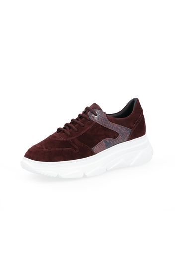 Sneaker in pelle scamosciata