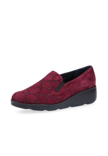 Slip on in pelle scamosciata