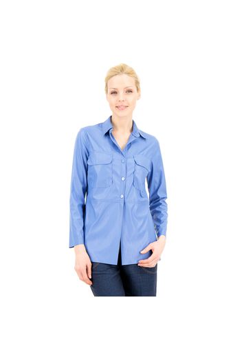 Giacca camicia in similpelle