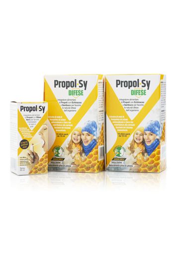 Propol-Sy Difese e Propol-Sy Spray, integratori alimentari