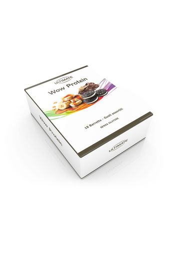 Ultimate Wow Protein 18 barrette proteiche in 3 gusti assortiti