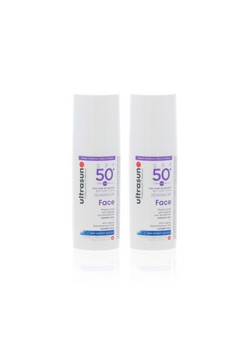 Face SPF 50+ protezione viso molto alta (2 pz)