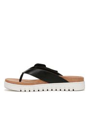 Vionic Infradito in pelle, soletta con supporto ortotico