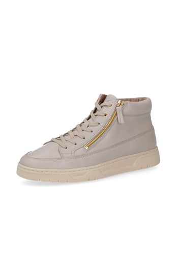 Vitaform Sneaker alte in pelle con zip laterali suola 3cm