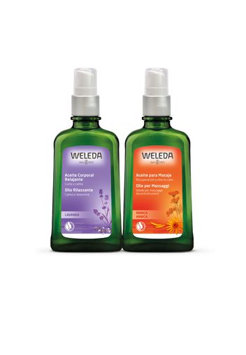 Duo corpo: olio alla lavanda e olio corpo all'arnica