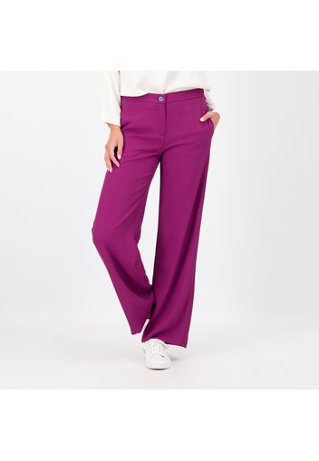 Pantaloni ampi in cady