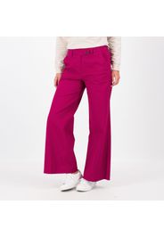 Pantaloni ampi in cotone diamantato