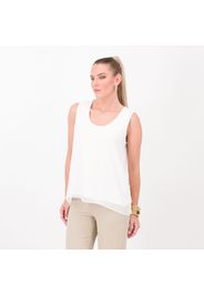 Womans White Popeline Shirt