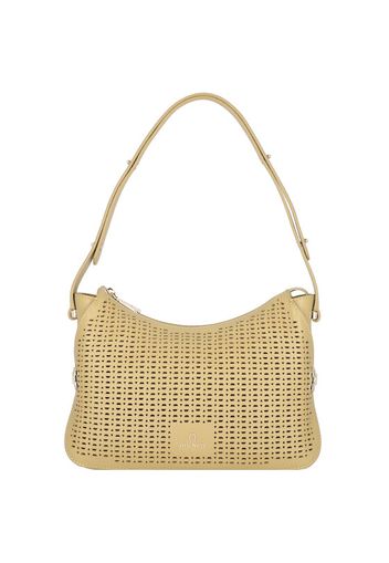 Aigner milano borsa a spalla pelle 25 cm khaki