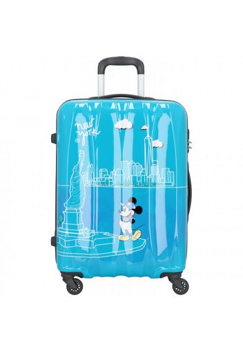 Disney legends valigia 4 ruote 65 cm take me away mickey nyc