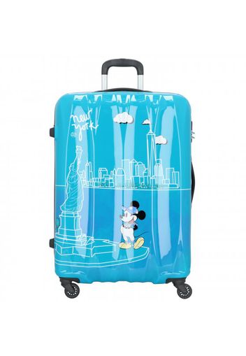 Disney legends valigia 4 ruote 75 cm take me away mickey nyc