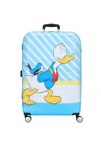 Wavebreaker disney valigia 4 ruote 77 cm donald blue kiss