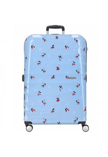 Wavebreaker disney valigia 4 ruote 77 cm minnie darling blue