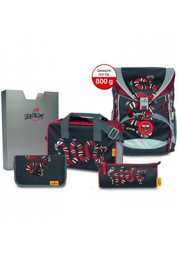 Derdiedas ergo flex zaino scuola e accessori (set 5 pz)