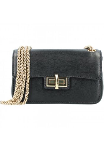 Dkny jojo mini bag borsa a tracolla pelle 17 cm blk gold