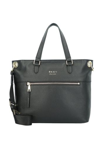 Dkny gregorio borsa a spalla 32 cm blk/gold