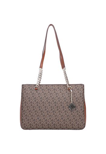 Dkny bryant borsa a spalla 34 cm mocha/crml