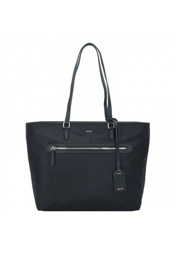 Dkny casey shopper borsa tote 33 cm black-silver