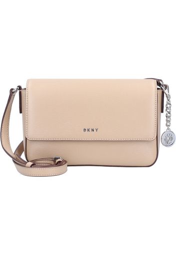 Dkny bryant borsa a tracolla pelle 22 cm jute