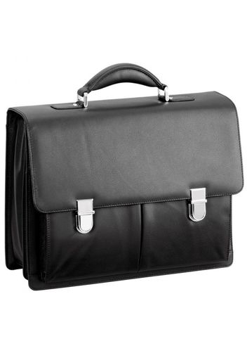 D&n business line cartella portadocumenti con compartimenti portatile pelle 40 cm