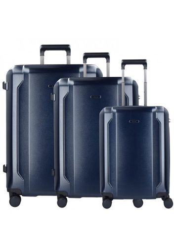 D&n travel line 8100 valigia 4 ruote set di 3 pz.